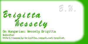 brigitta wessely business card